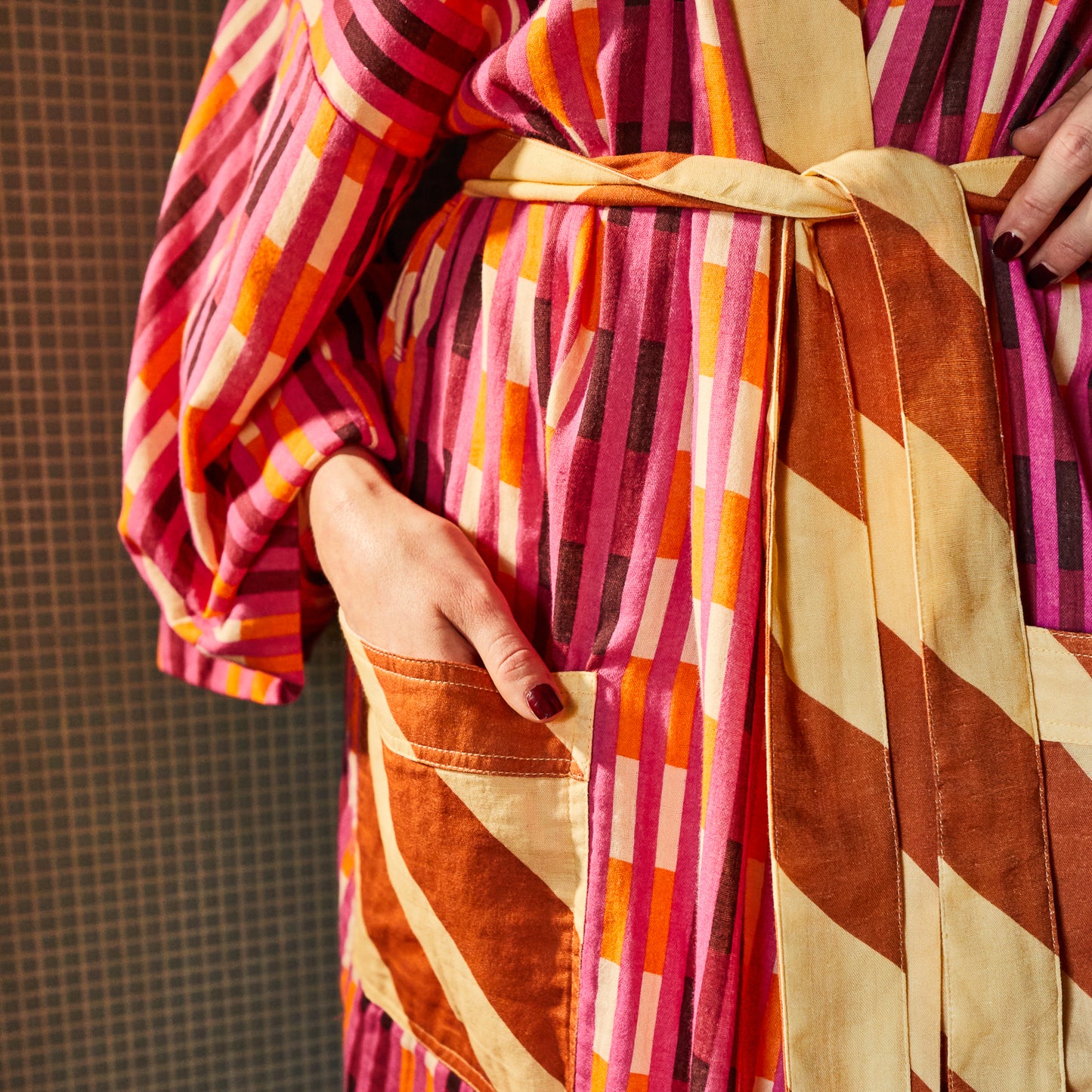 Sage & Clare Chameli Cotton Robe