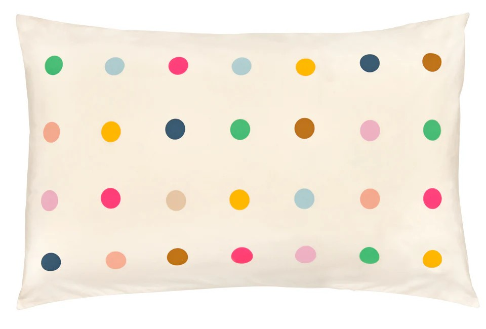 Castle and Things Confetti Spot Pillowcase