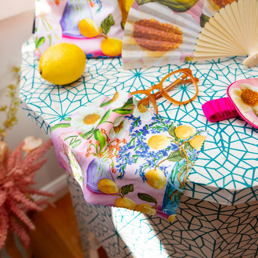 RO x Kate Quinn Lots of Lemons Lens Cloth