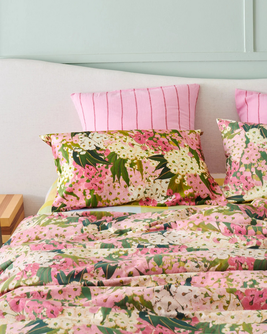 Kip and Co Bush Blossom Silk Pillowcase