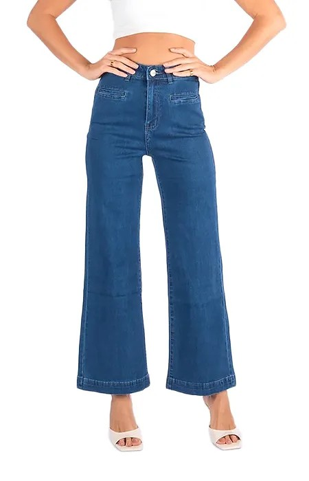 Wakee Denim 7106 Slim Pocket Dark Denim Jean