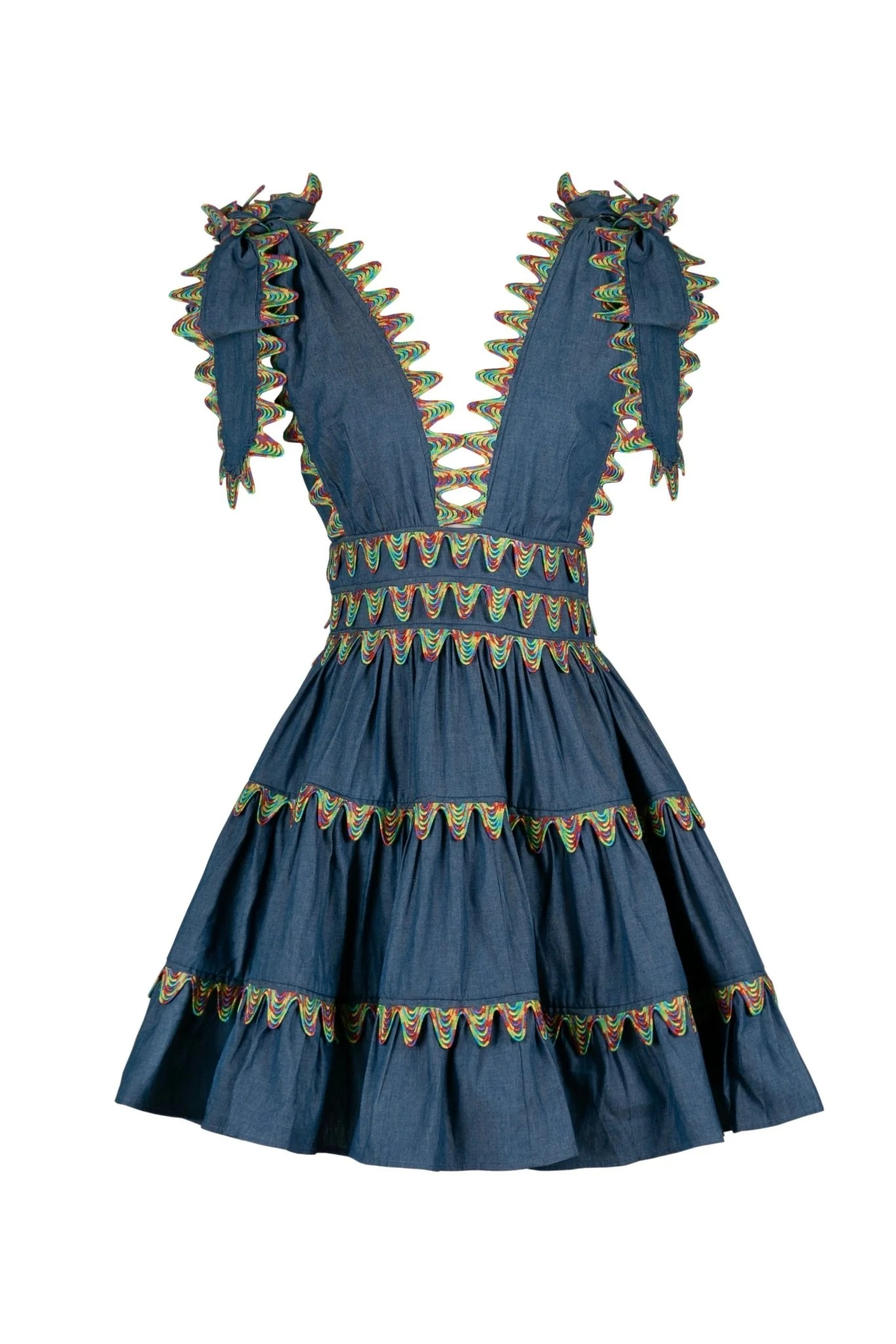Celia B Cheil Dress Blue