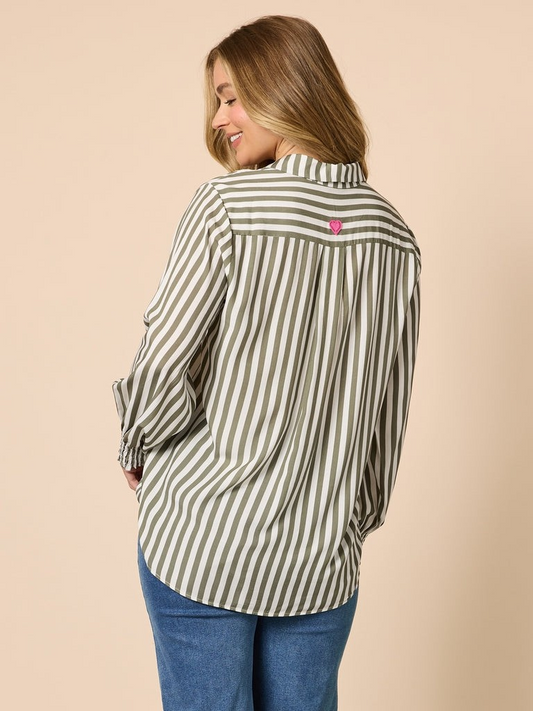 Threadz Amour Stripe Shirt