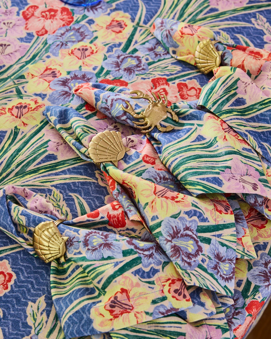 Kip and Co x Anna Spiro Gladiolus 4P Napkin Set