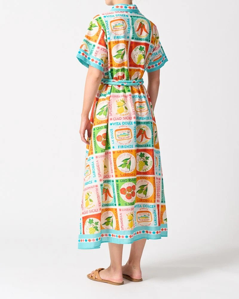 Walnut Melbourne Cannes Dress - Ciao Sicily