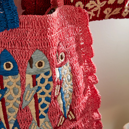 Sage & Clare Sandria Crochet Tote Bag