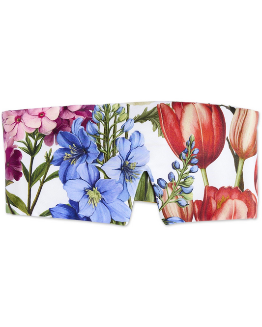 Kip and Co Cottage Garden Block Out Silk Eye Mask