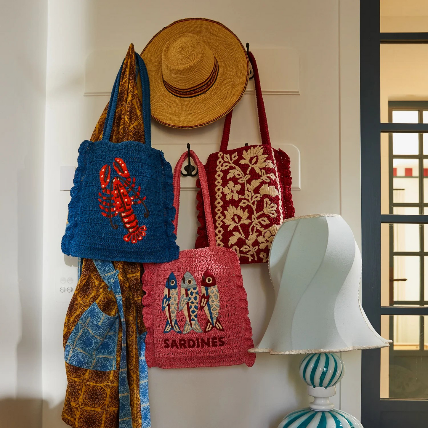 Sage & Clare Thea Crochet Tote Bag | Sterling Belle