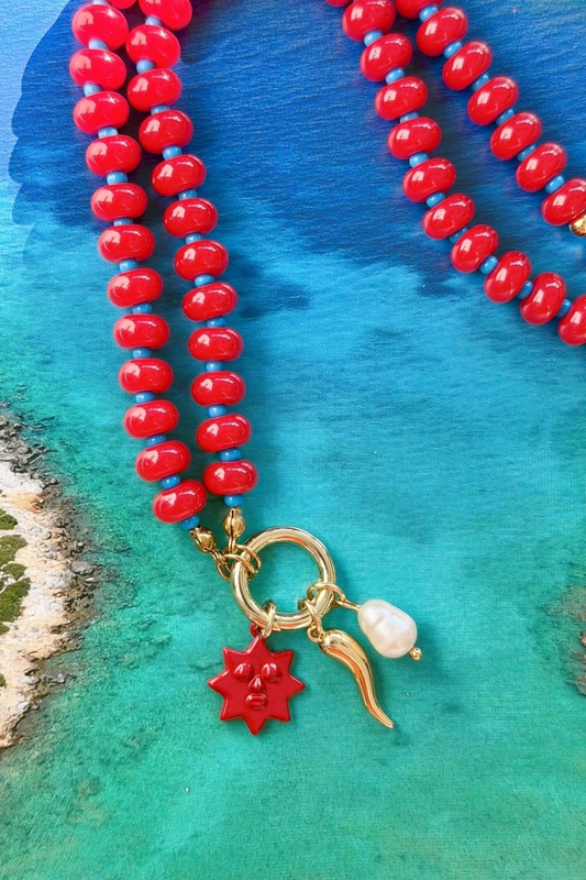 Mosk Melbourne Buona Fortuna Necklace