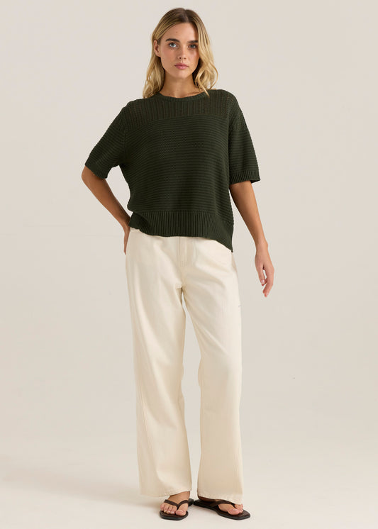 Sass Cherri Tee - Olive