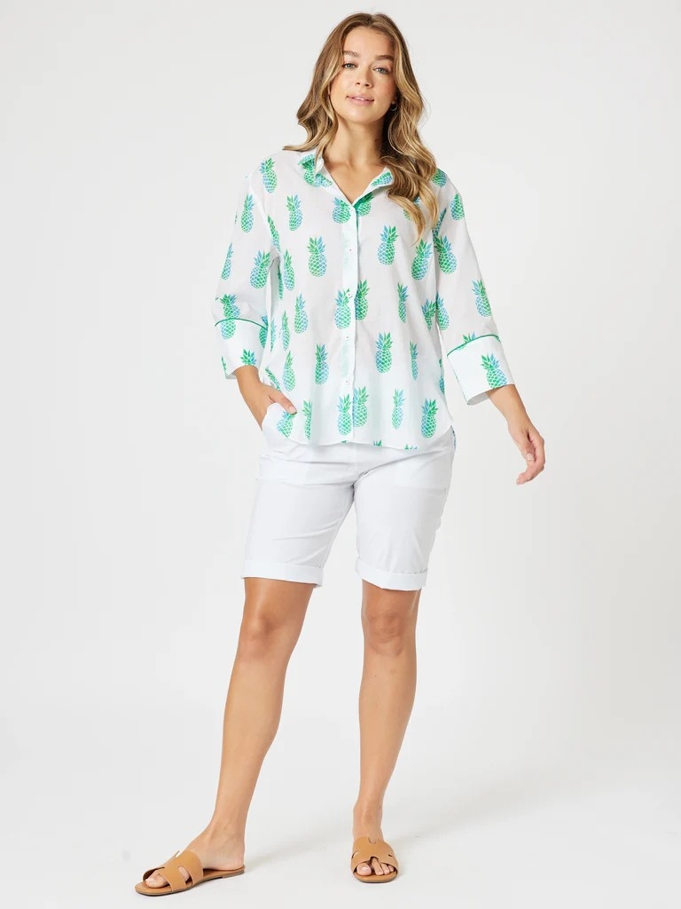 Threadz Pineapple Pina Colada Shirt