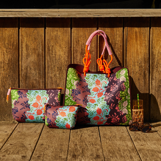 Sage & Clare Leilani Pouch - La Palma | Sterling Belle