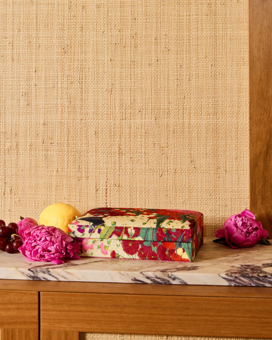 Kip and Co Australian Bush Blossom Velvet Jewellery Box - 2 Sizes