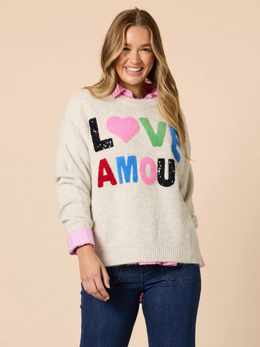 Threadz Amour Knit Natural | Sterling Belle | Women's Clothing Online