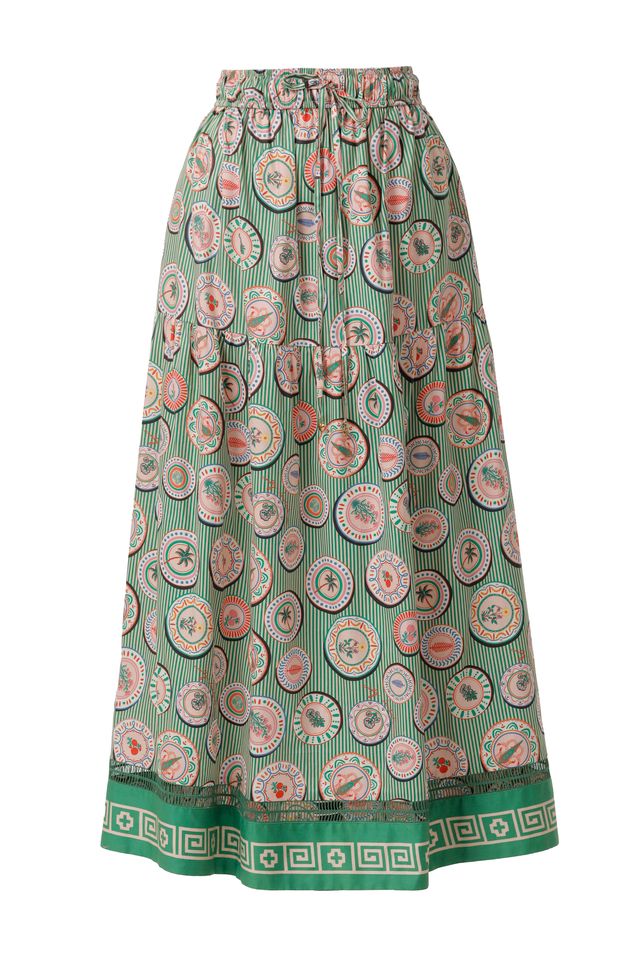 Emily Lovelock Wilma Skirt Jelly Bean