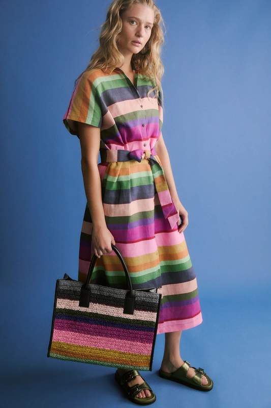 Elk the Label Tilko Linen Shirt Dress