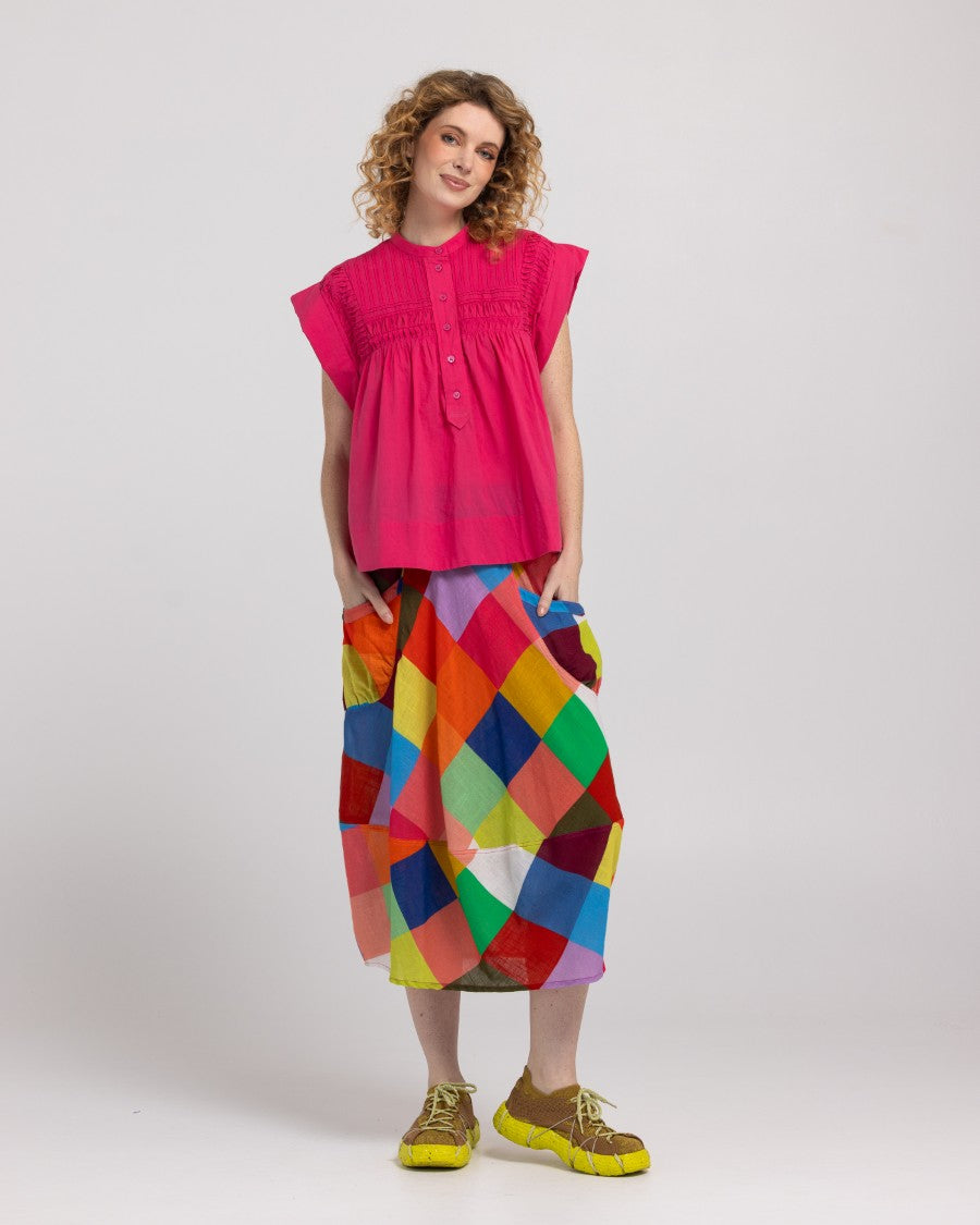 Guru Skirt - Confetti Check