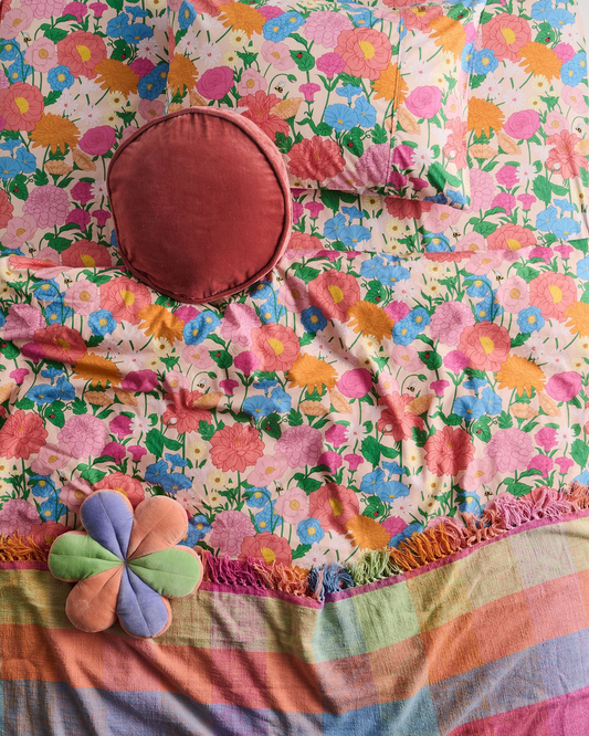 Follow The Sun Organic Cotton Fitted Sheets