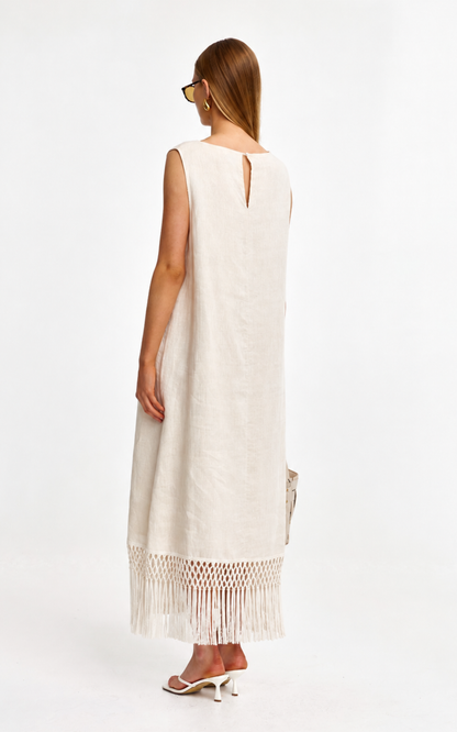 Kinny GALA DRESS - STONE
