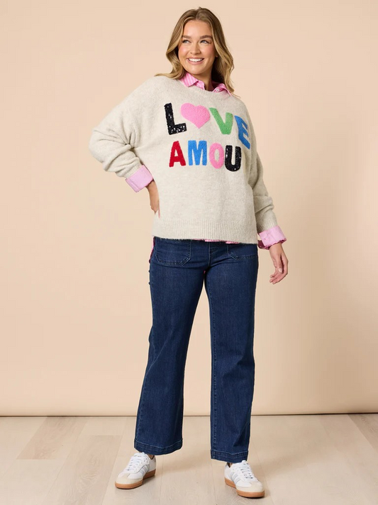 Threadz Amour Knit Natural | Sterling Belle | Women's Clothing Online