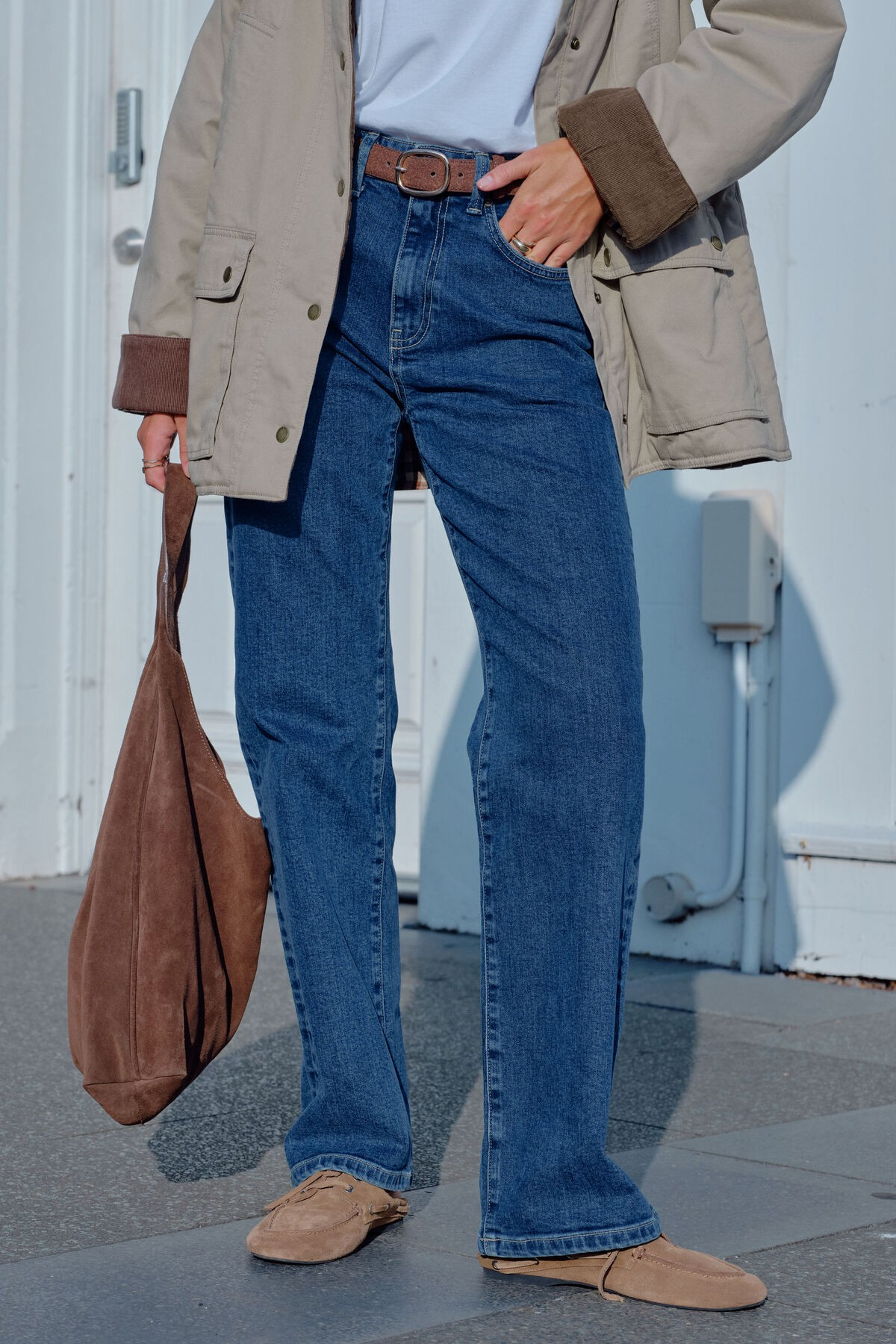 Ceres Life Sydney Straight Leg Jean - Fresh indigo