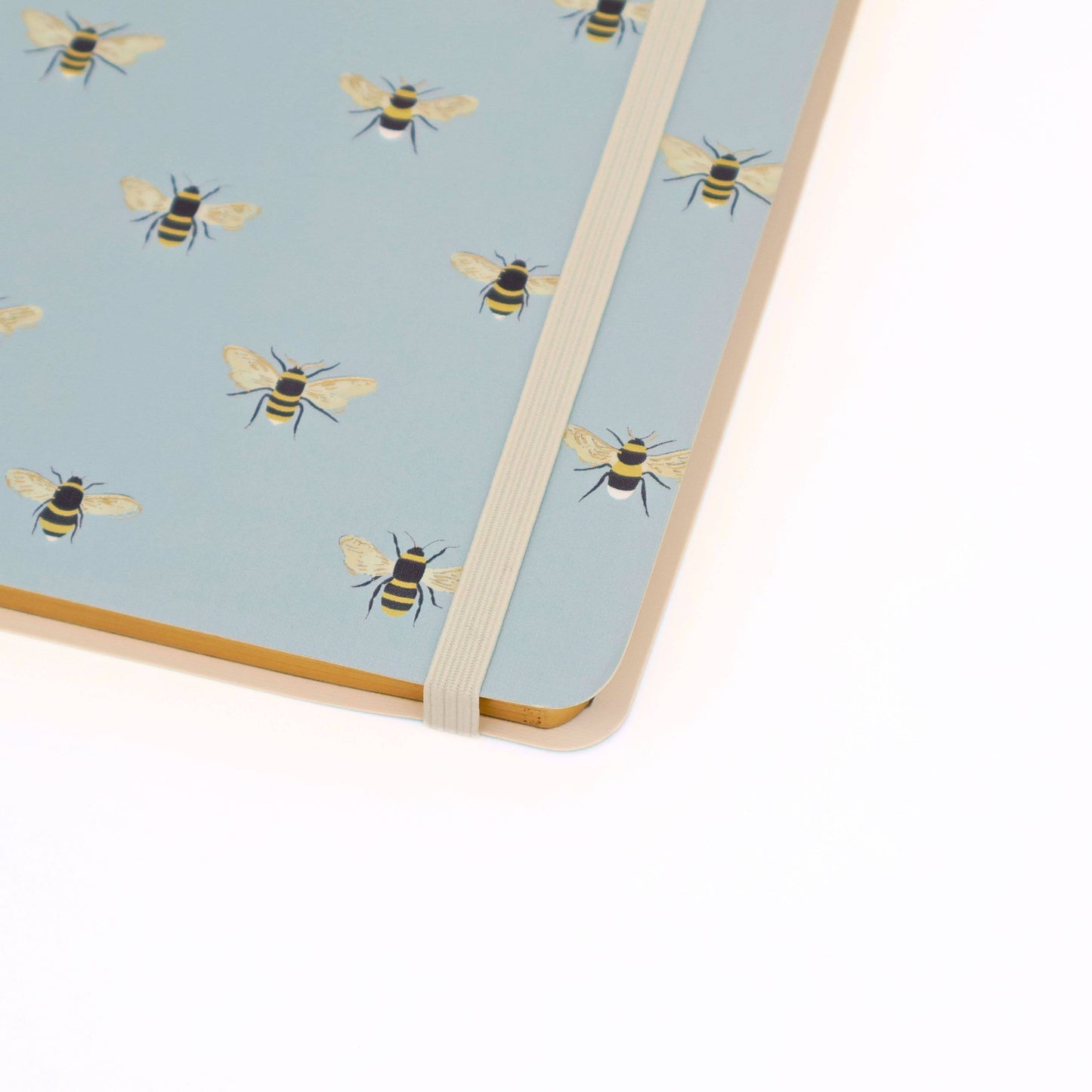 Sophie Allport A5 Soft Cover Notebook Bees Journal Blue Gift