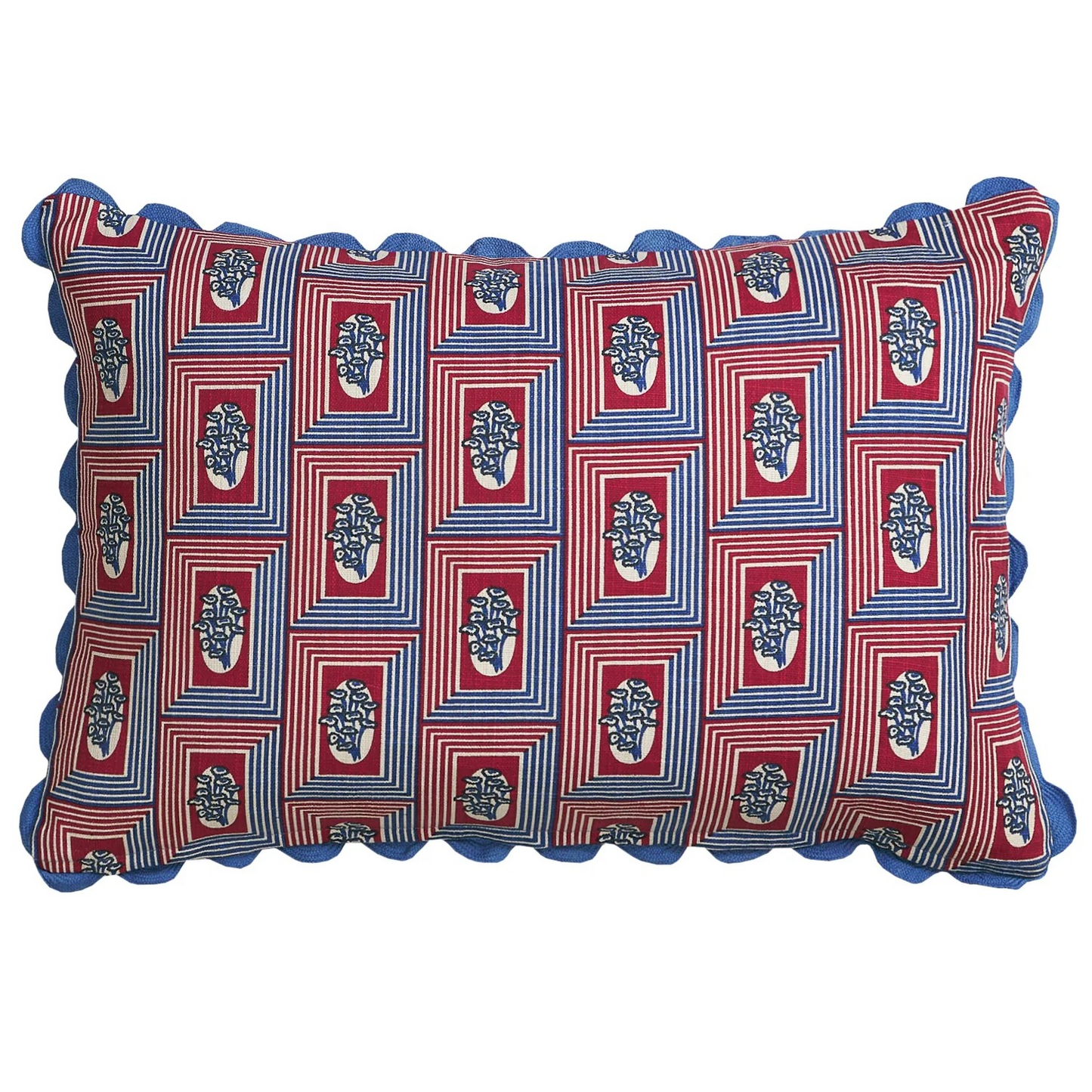 Sage + Clare Antonella Feather Insert Cushion - Azure