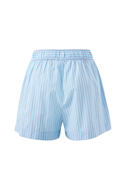 Ceres Life Mila Short - Fresh Blue/Red Mini Stripe