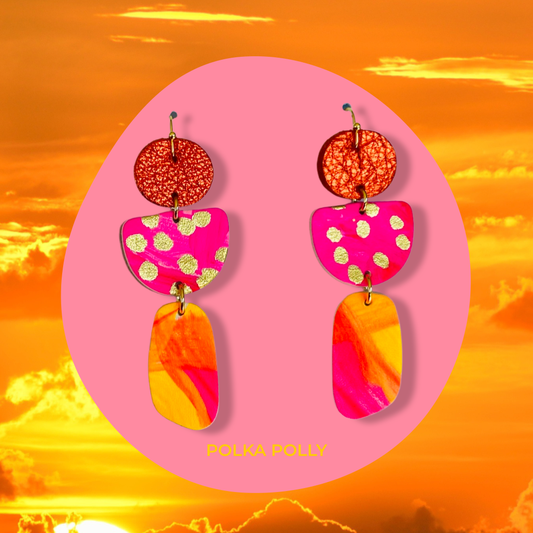 Polka Polly Flourish Summer Neon