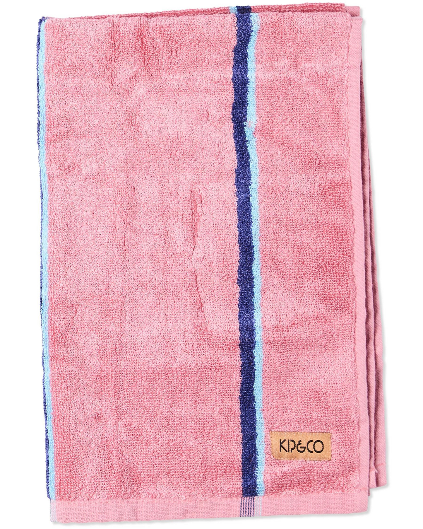 Kip and Co Blushing Stripe Bamboo Terry Hand Towel
