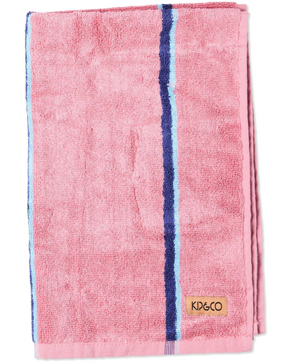 Kip and Co Blushing Stripe Bamboo Bath Sheet