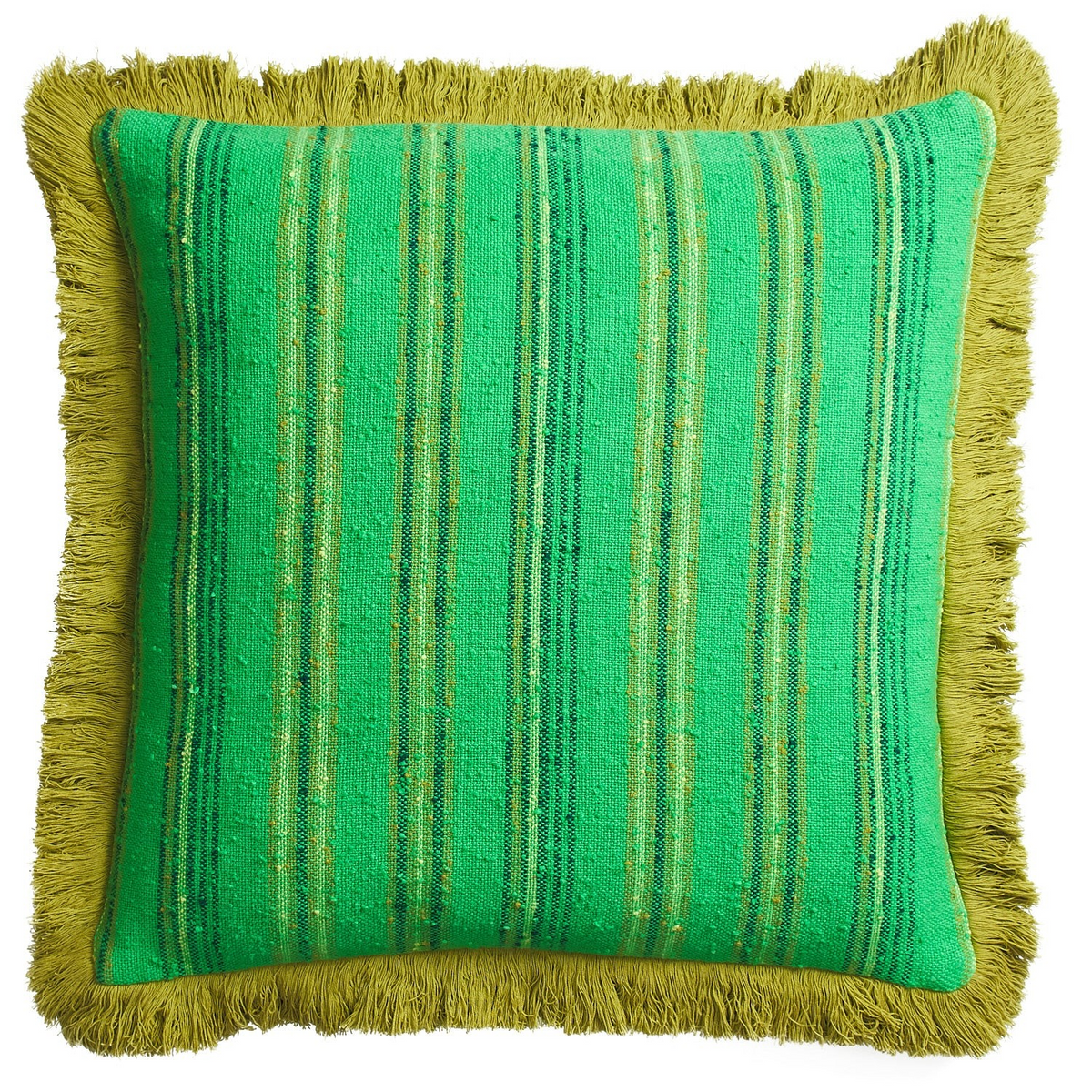 Sage & Clare Nicolette Woven Cushion - Spring Green