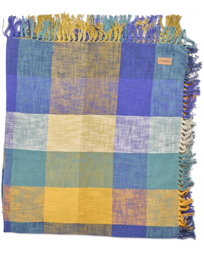 Kip and Co Bellevue Tartan Woven Throw - One Size