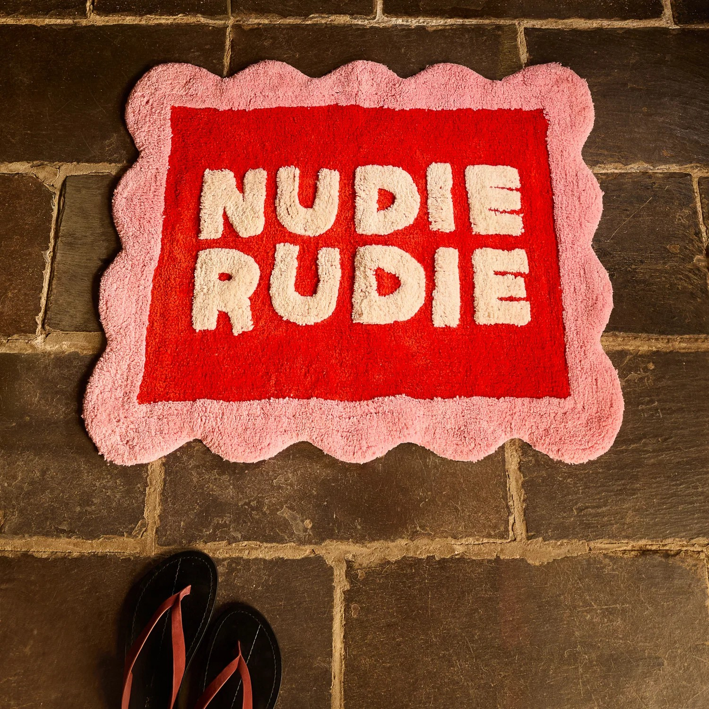 Sage & Clare Romy Nudie Bath Mat - Poppy
