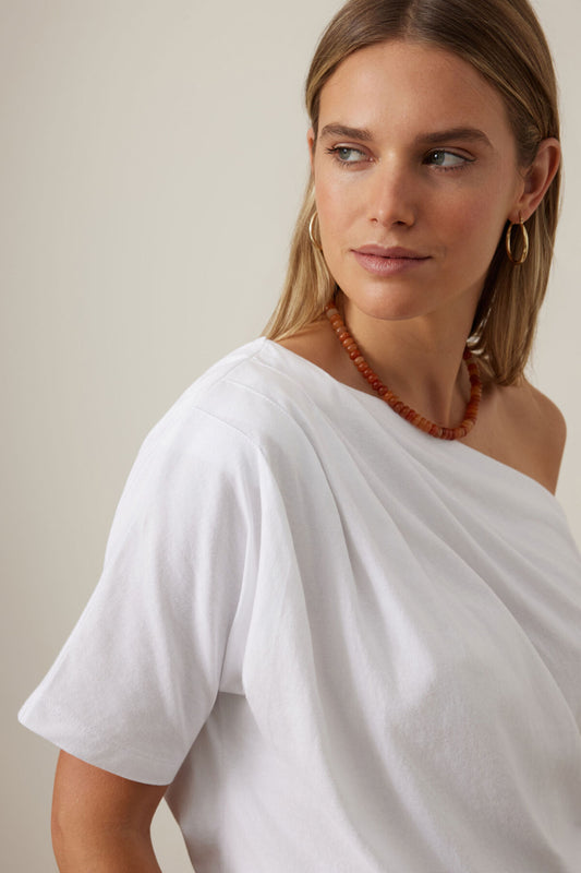 women’s Australian cotton off the shoulder top
