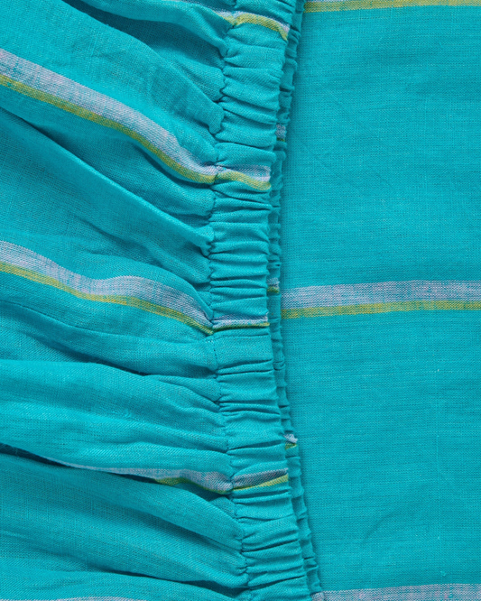 Kip and Co Aegean Stripe Linen Bedding