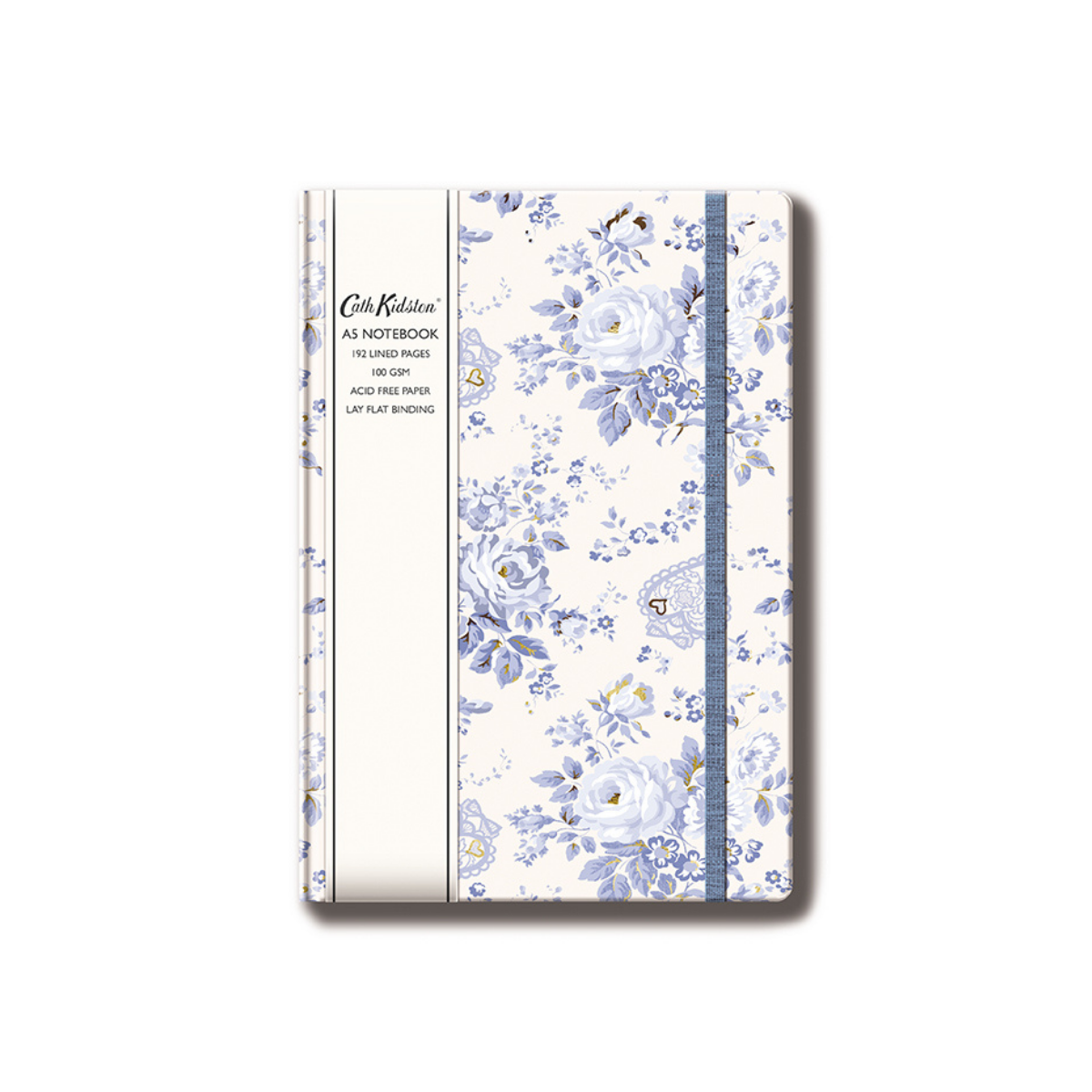 Cath Kidston A5 Notebook (Hard) Flowers Gift Stationery Blue