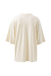 Ceres Life Liv Oversized Tee - Shell/island palms
