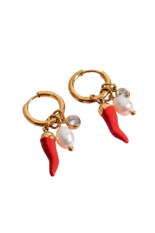 Mosk Melbourne Chilli Charm Hoops