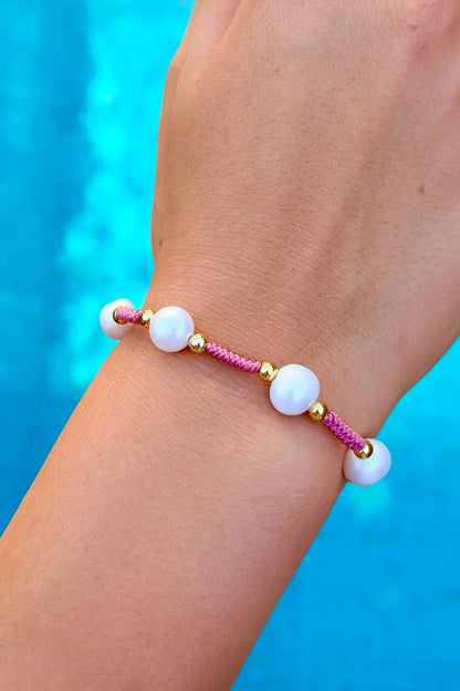 Mosk Melbourne Fresh Water Pear Bracelet