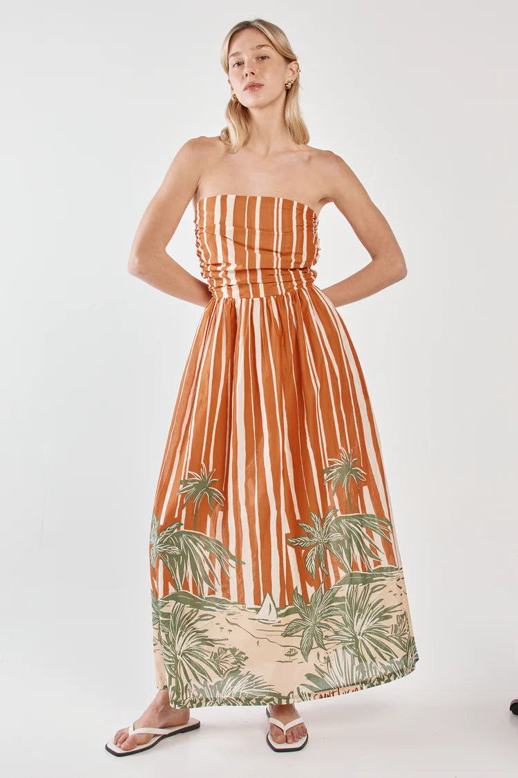 Sass Mina Strapless Dress