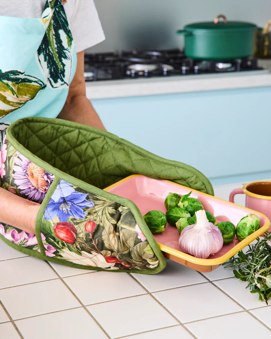 Kip and Co Cottage Garden Eden Double Oven Mitt