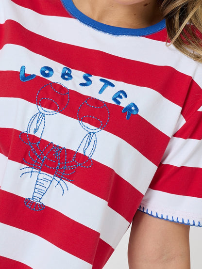 Threadz Rhode Island Stripe Tee - 2 Colours