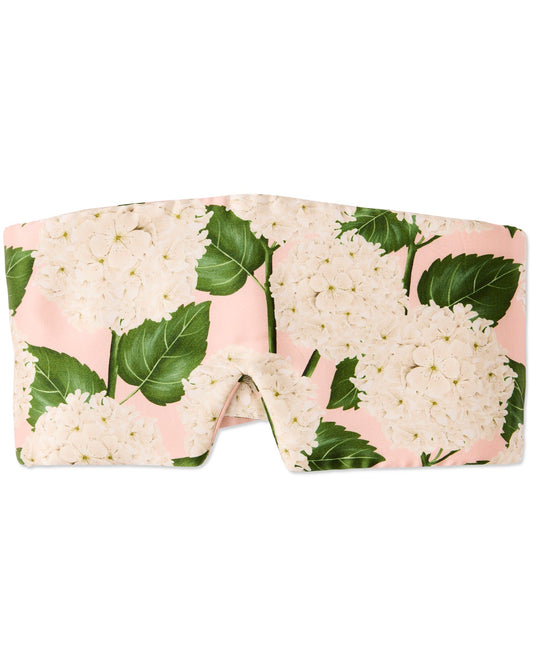Kip and Co Hydrangea Pink Block Out Silk Eye Mask