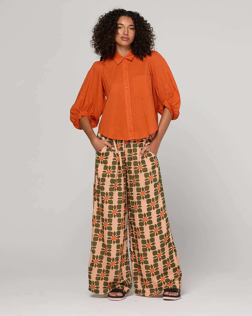 Pari Shirt - Rust