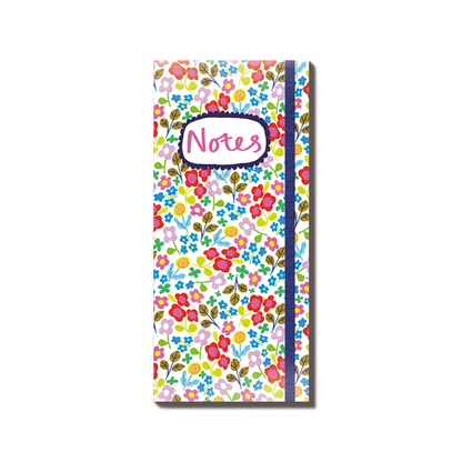 Sticky Note Stationery Set Gift Bright Flowers List