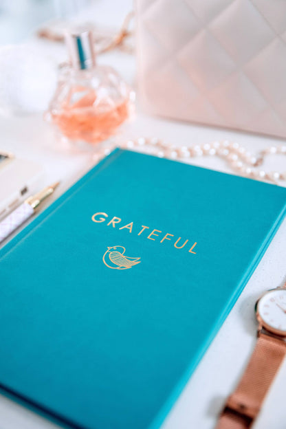 Gratitude Journal - Undated with Soft Vegan Leather Cover