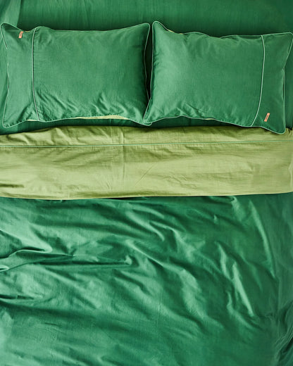 Glow In Avocado Bamboo Cotton Fitted Sheets