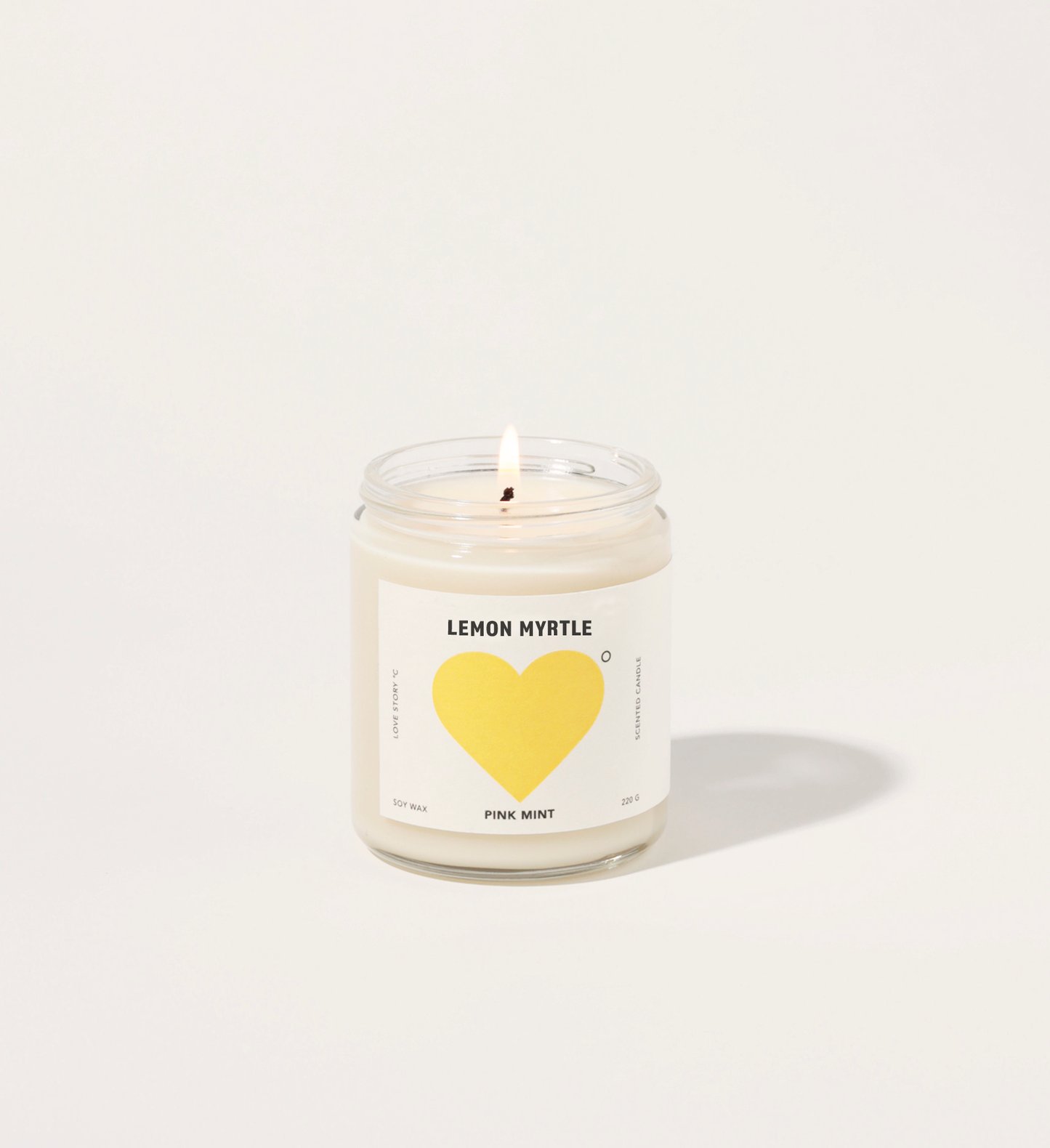 Pinkmint Lemon Myrtle Soy Candle