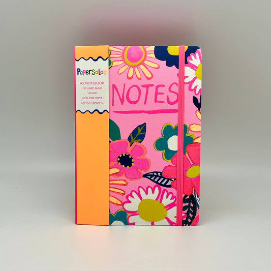 Paper Salad A5 Journal Notebook Notes Flowers Stationery